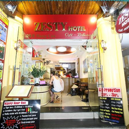 Hanoi Zesty Hotel Hanói Exterior foto