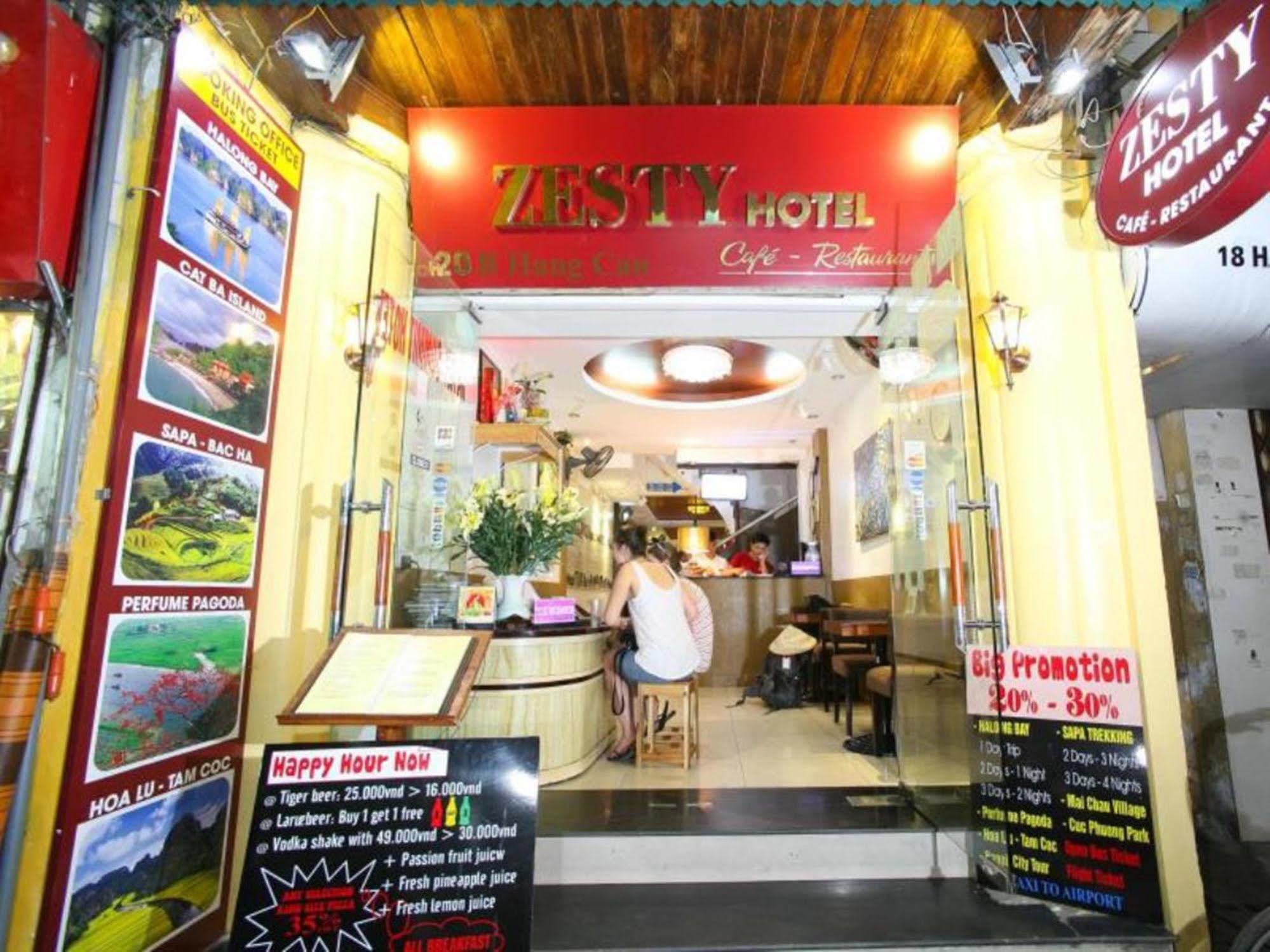 Hanoi Zesty Hotel Hanói Exterior foto